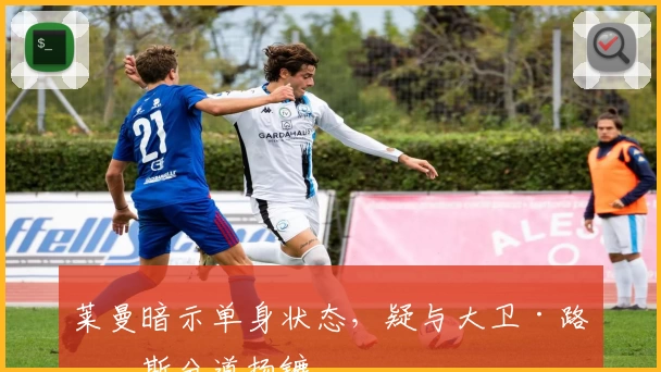 莱曼暗示单身状态，疑与大卫·路易斯分道扬镳
